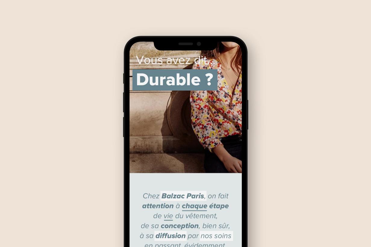 Balzac Paris par Agence Web Kernix