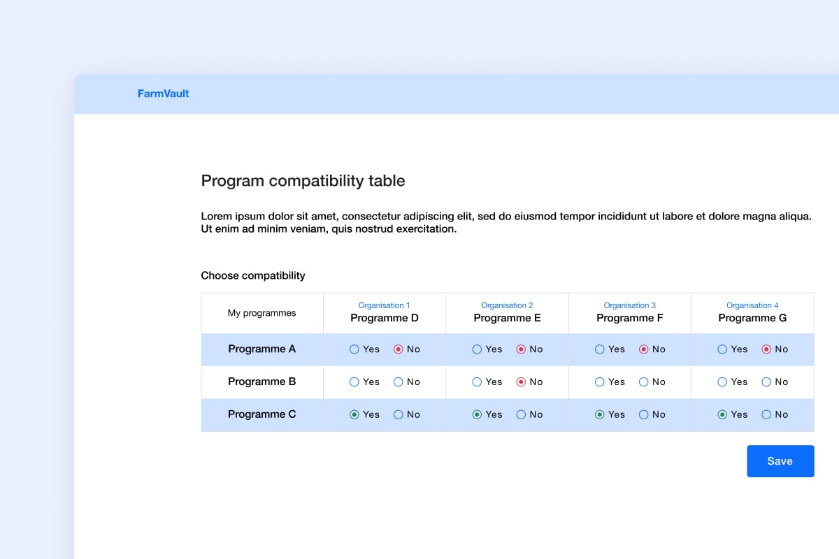 FarmVault par Agence Web Kernix