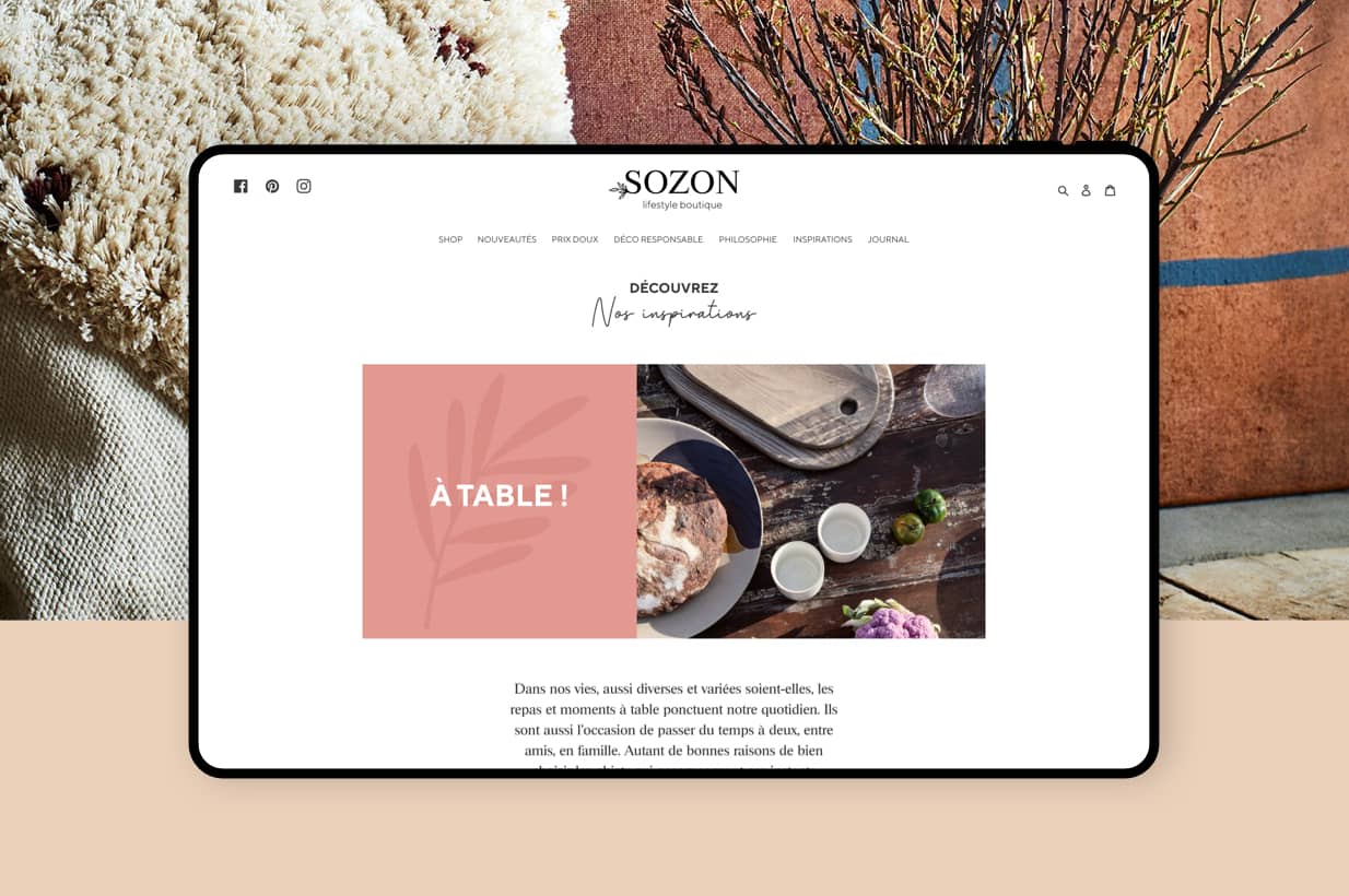 Sozon par Agence Web Kernix