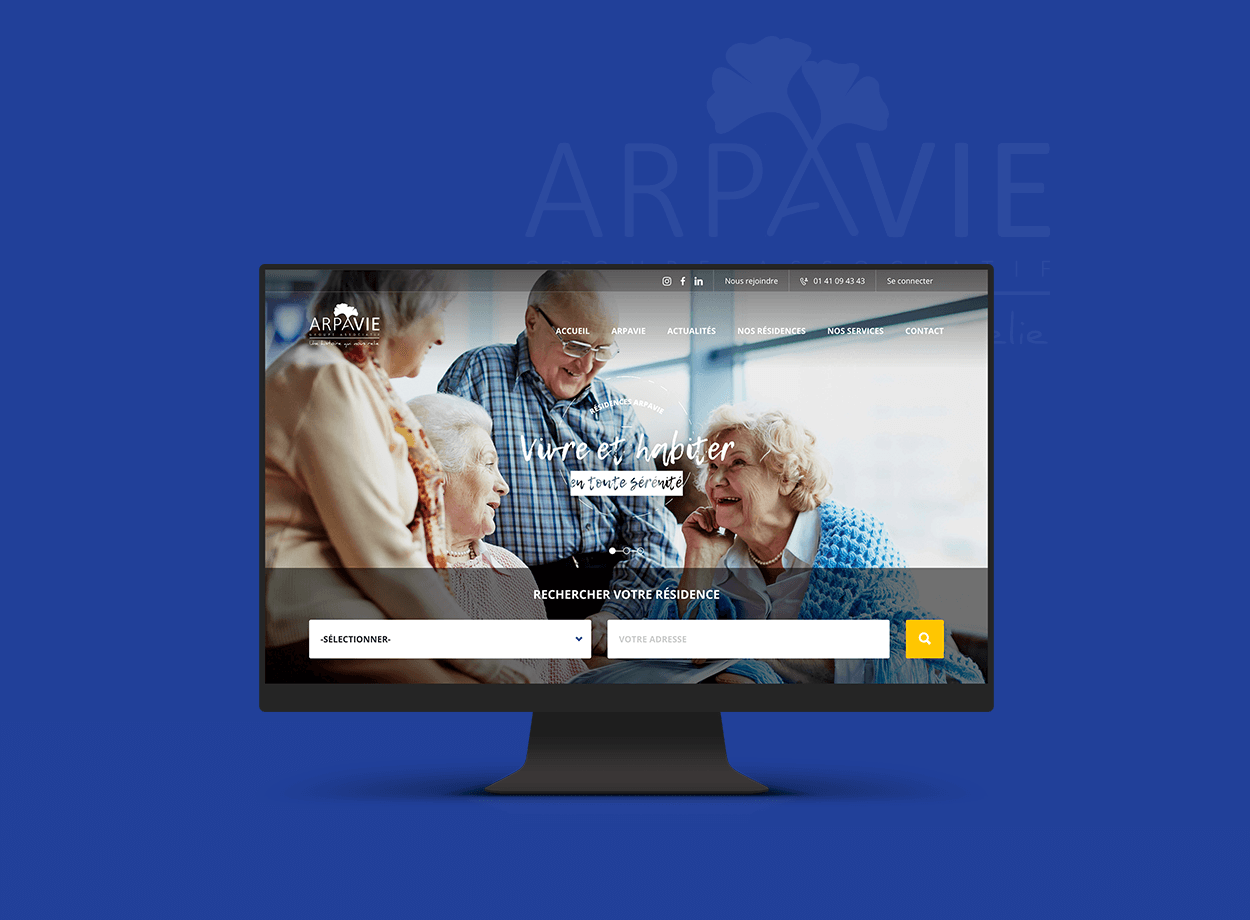 ARPAVIE par Agence Web Kernix