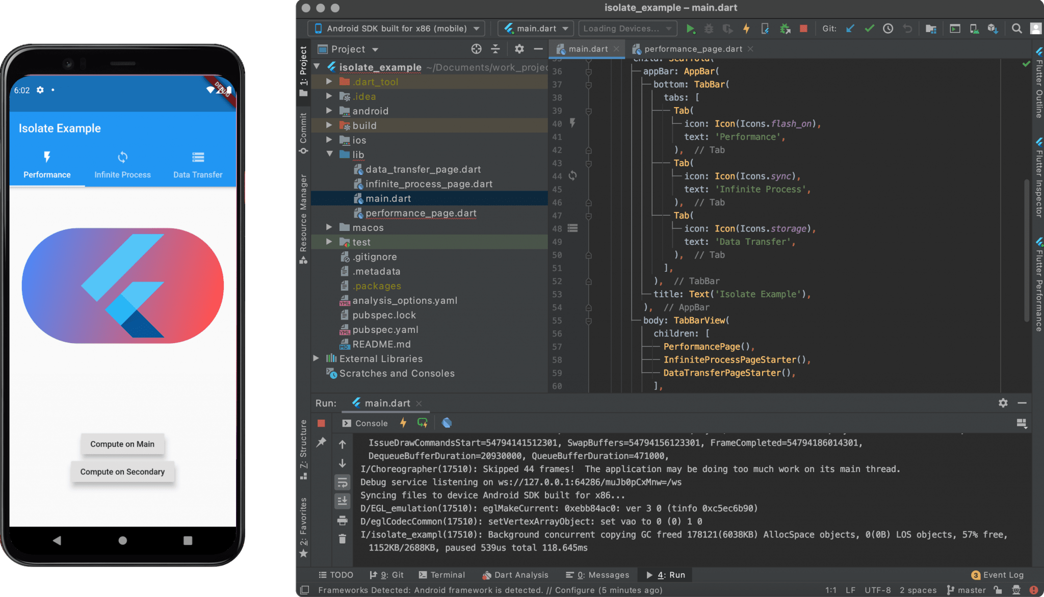 Flutter IDE