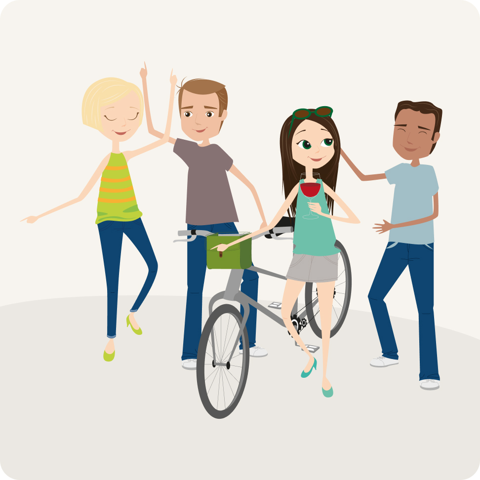 Le Vélo  Voyageur par Agence Web Kernix