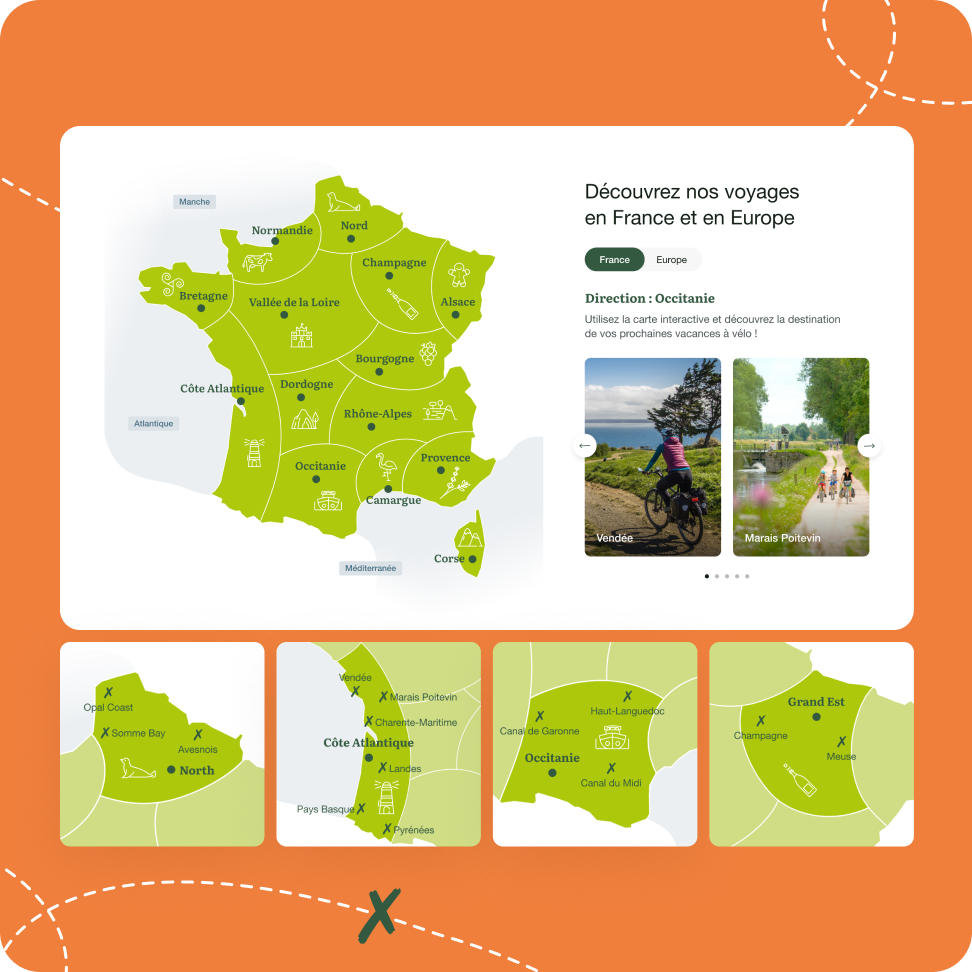 Le Vélo  Voyageur par Agence Web Kernix