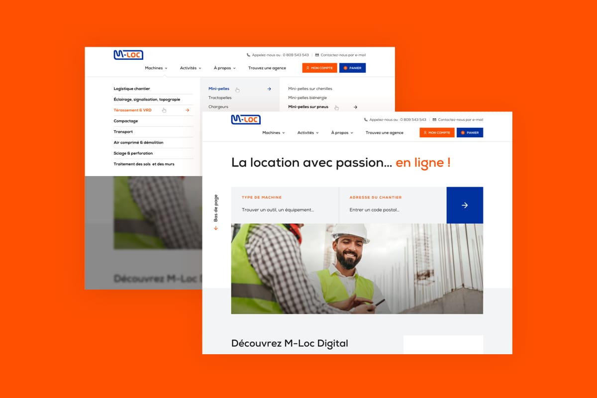 M-LOC  digital par Agence Web Kernix