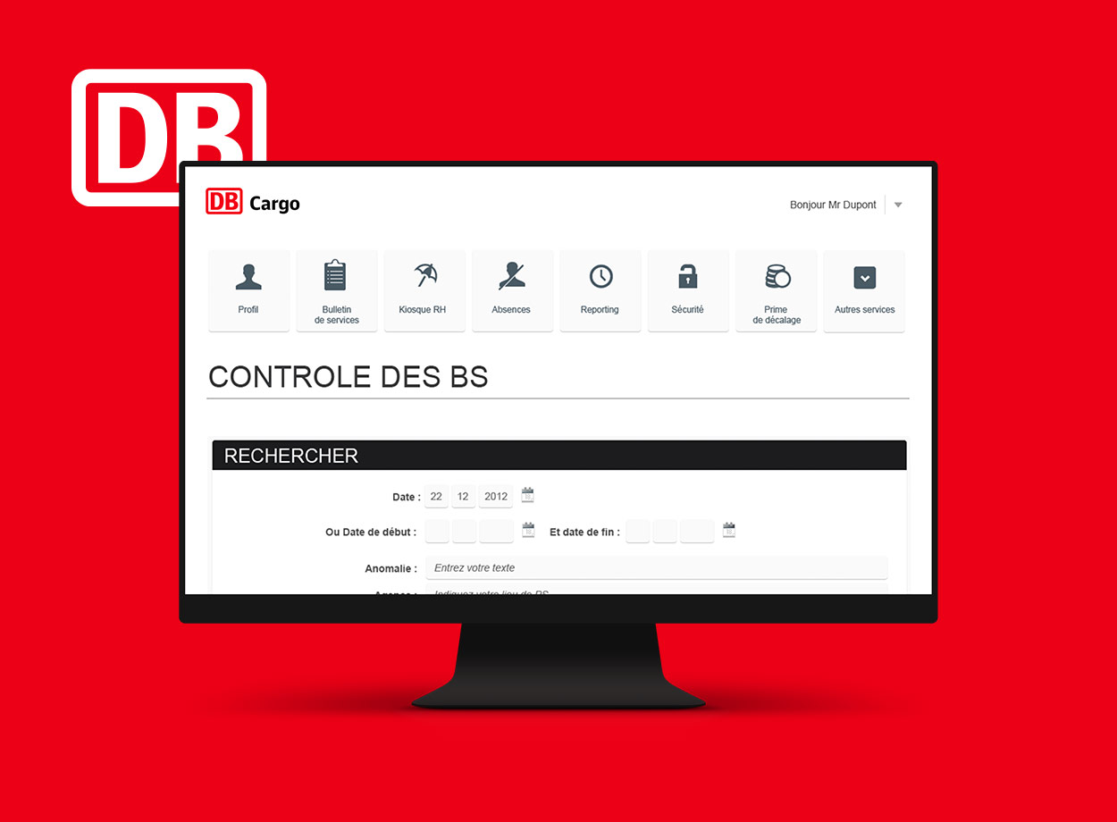 DB Cargo France par Agence Web Kernix