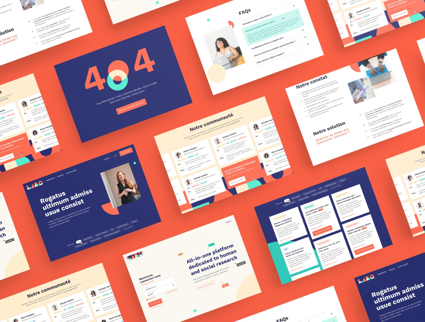 Labomega par Agence Web Kernix