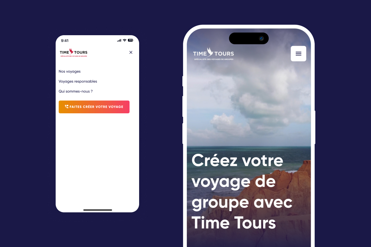 Time Tours par Agence Web Kernix