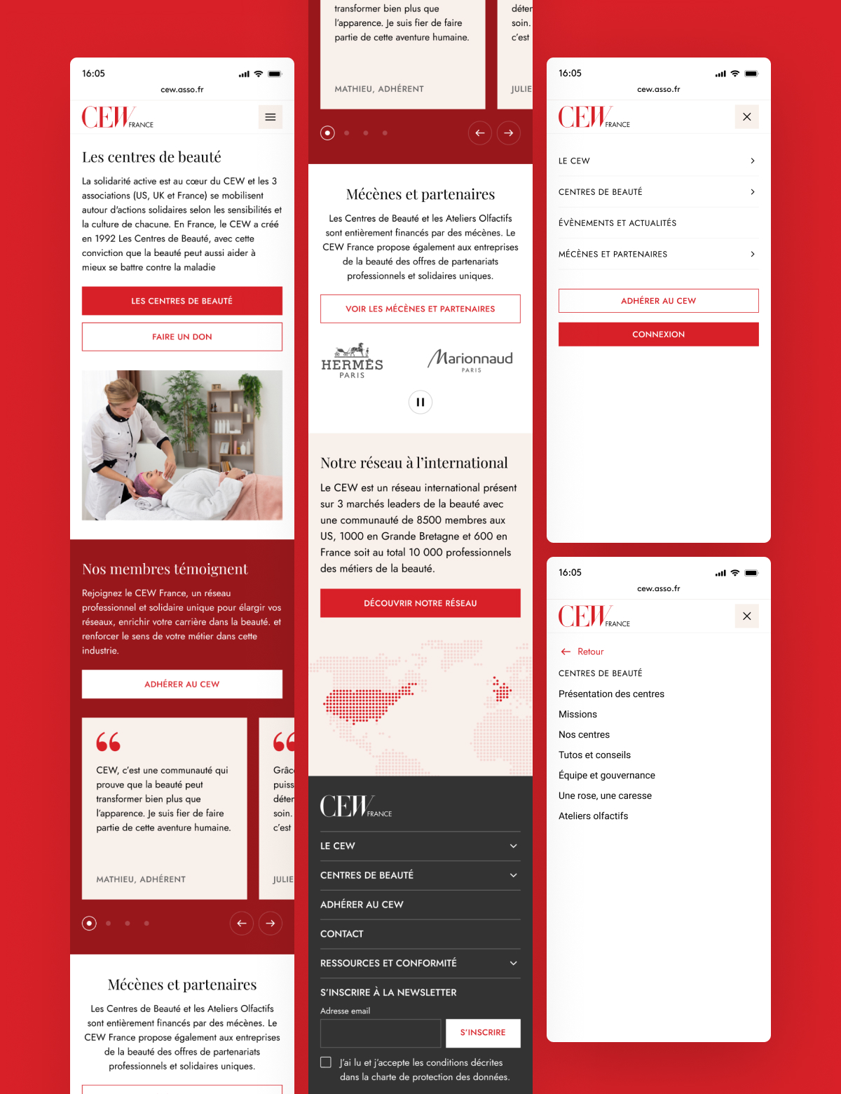 Cosmetic Executive Women par Agence Web Kernix