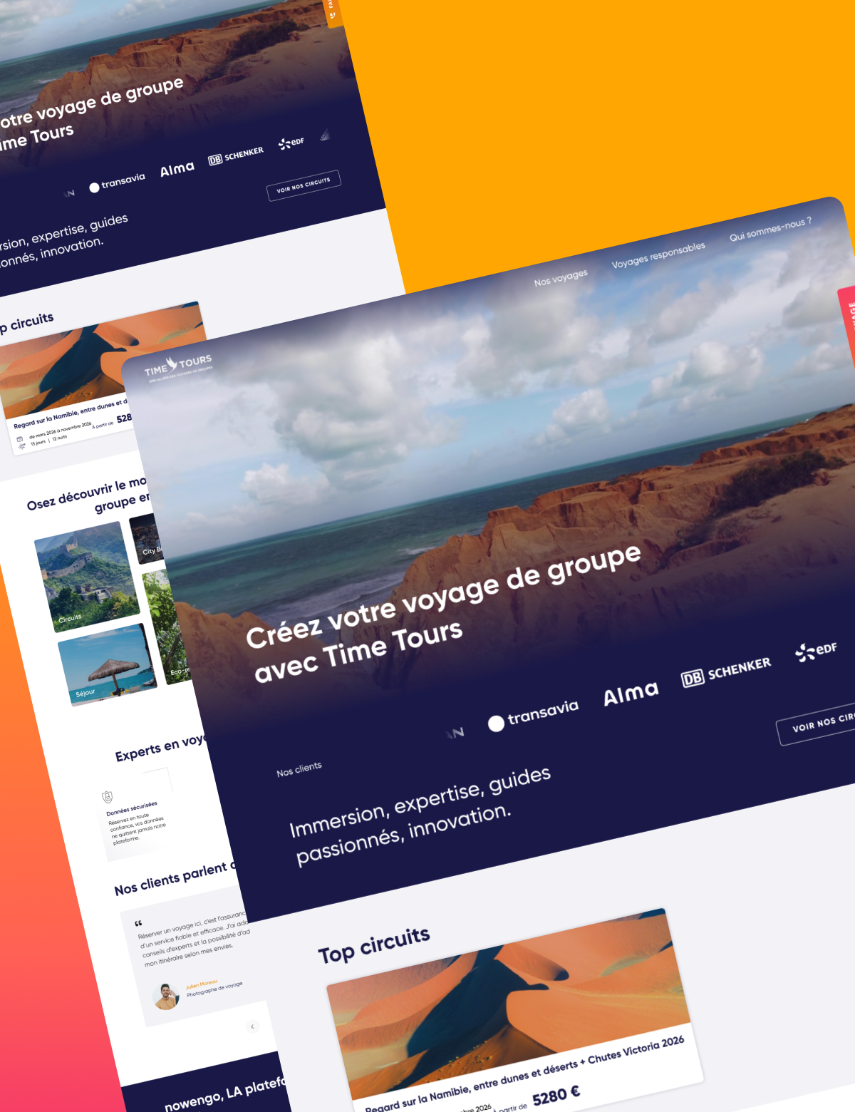 Time Tours par Agence Web Kernix