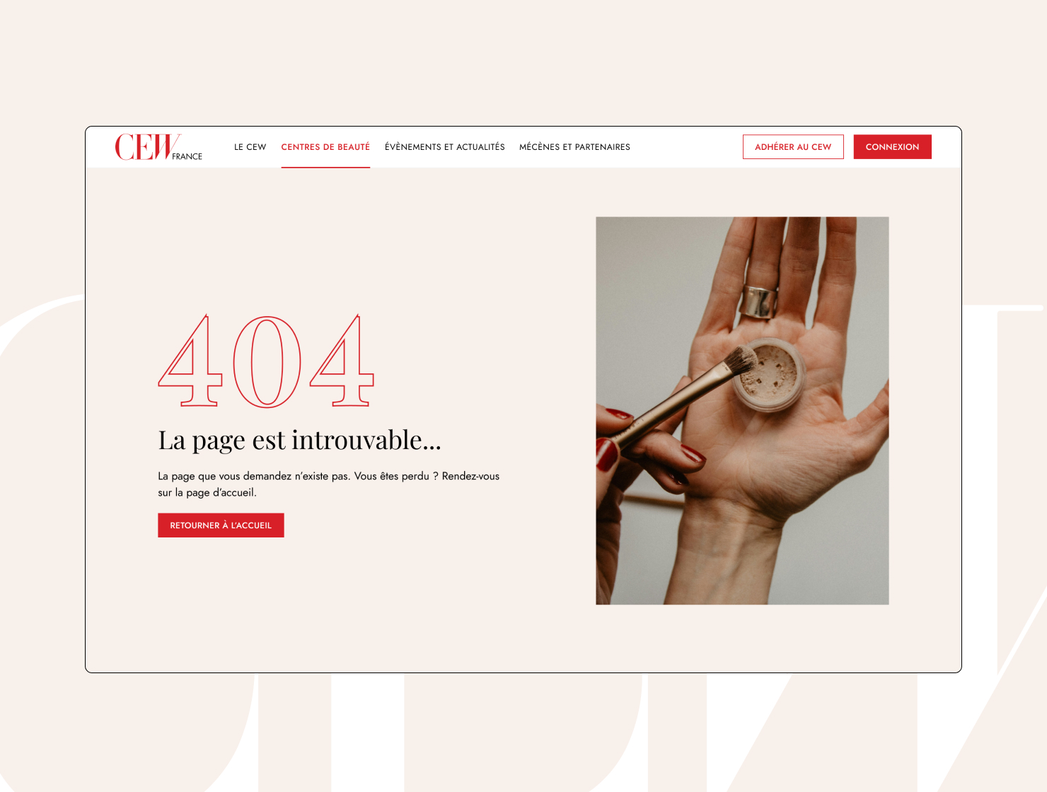 Cosmetic Executive Women par Agence Web Kernix