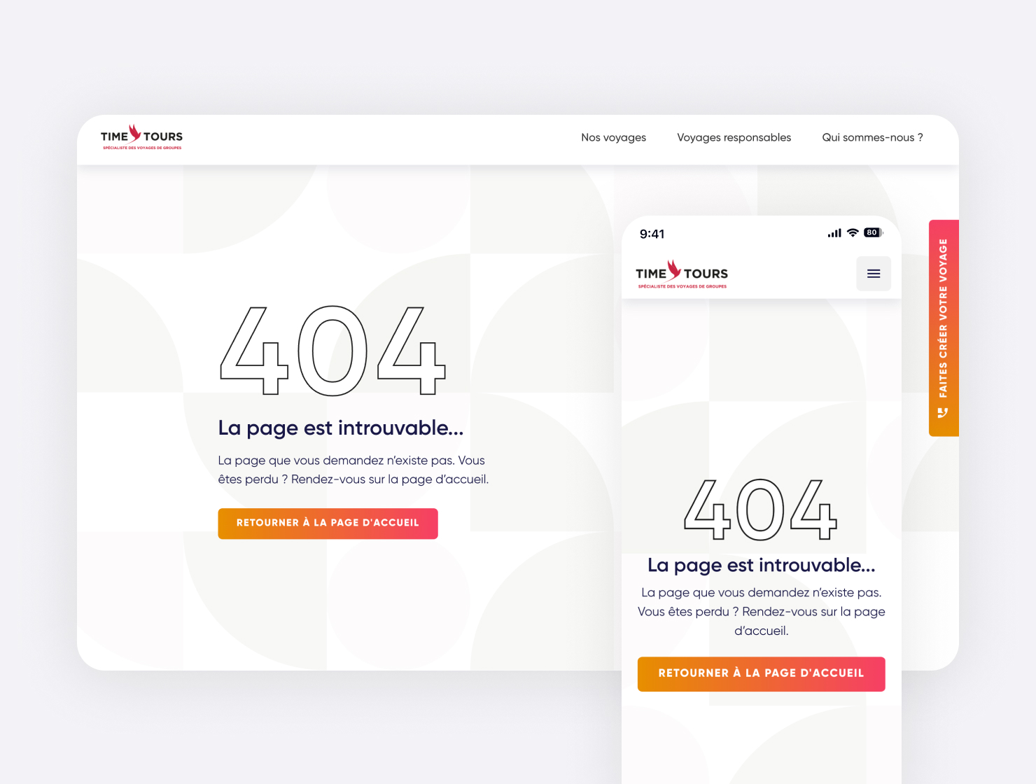 Time Tours par Agence Web Kernix